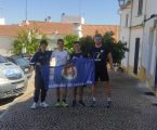 Atletas do Clube Elvense Natação correm em vários locais do País.