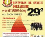 29.º aniversário dos dadores de sangue de Portalegre