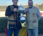 Rodrigo Dourado, atirador do Clube de Tiro e Caça e Elvas, sagrou-se campeão no decorrer da Prova VIP, Clube de Tiro de Somontes