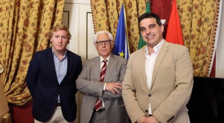 Tomada de posse do presidente da Câmara Municipal de Elvas, como presidente da EuroBEC, sucedendo a João Muacho