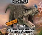 Elvas: Exposição de dinossauros com animações à escala real para toda a família!