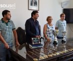 EQUIPA DA ACDC RECEBIDA NOS PAÇOS DO CONCELHO DE SOUSEL
