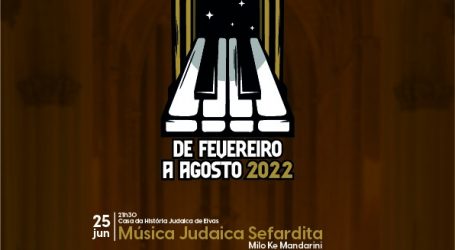O ciclo de concertos “A Música Encanta o Património”, organizado pela Câmara Municipal de Elvas em colaboração com a Academia de Música de Elvas