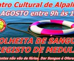 Nisa: O Centro Cultural de Alpalhão recebe este sábado a Associação de Dadores Benévolos de Sangue de Portalegre
