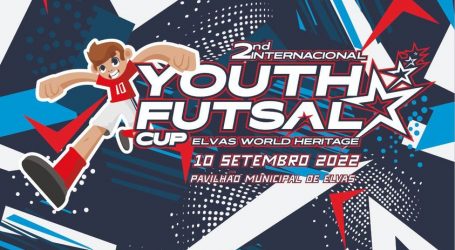 A cidade de Elvas acolhe o 2º Internacional Youth Futsal Cup “Elvas World Heritage”, no dia 10 de setembro.