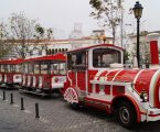 O comboio turístico vai estar disponível para realizar percursos pela cidade, até 25 de setembro.
