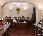O Conselho Municipal da Juventude reuniu no Salão Nobre dos Paços do Concelho