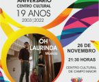 O grupo de Cante Alentejano Oh Laurinda vai atuar no Centro Cultural de Campo Maior no dia 26 de novembro