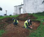 Primeiros trabalhos arqueológicos, no âmbito do processo de Candidatura de Vila Viçosa a Património da UNESCO.