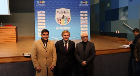 O Presidente do Município, Luís Rosinha, esteve no passado dia 17 de janeiro na Instituición Ferial de Badajoz (IFEBA)