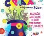 Campo Maior volta a celebrar o carnaval! Inscreva o seu grupo no Centro Comunitário até dia 31 de janeiro.