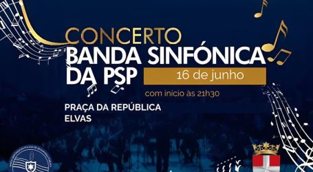 A Banda Sinfónica da Polícia de Segurança Pública vai estar em concerto esta sexta-feira, dia 16, a partir das 21h30, na Praça da República