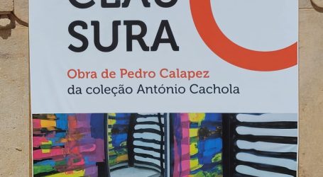 Elvas: O Museu Berardo Estremoz conta, desde este sábado, dia 5, com a obra “Clausura” de Pedro Calapez da coleção António Cachola.