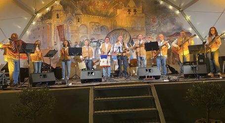 O grupo Voz Amiga abriu na noite desta quarta-feira, 20 de setembro, o palco da Praça da Feira na edição 2023 do São Mateus de Elvas.