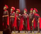 O grupo de teatro ARKUS/Escola Secundária D. Sancho II, em parceria com a Companhia Escenamateur e com a Federação Portuguesa de Teatro, representou, uma vez mais, a peça “La Paz del Douro”