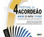 Avis : Auditório Municipal “Ary dos Santos” recebe o 4.º Festival de Acordeão