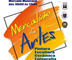 Mercadinho das Artes, dia 1 de dezembro, das 10h00 às 17h00, no Mercado Municipal de Portalegre.