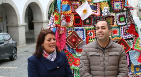 A Árvore da Esperança, foi colocada na Rua da Cadeia integrado nas celebrações do Elvas Cidade Natal