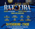 O Teatro Bernardim Ribeiro de Estremoz vai acolher uma peça de teatro que tem por base uma das mais incríveis histórias de Agatha Christie, a “Mousetrap”, “A Ratoeira”