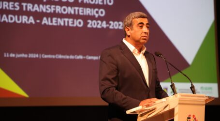 O Vice-Presidente do Município, Paulo Pinheiro, participou no dia 11 de junho na Sessão de Abertura da Apresentação do Projeto EURES Transfronteiriço Extremadura – Alentejo 2024-2026, que decorreu no Centro de Ciência do Café.