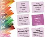 O Ciclo de Workshops, da autoria de artistas locais, ocorre um sábado por mês no MACE,  ao longo do ano, com diversos temas