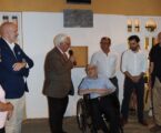 Bernardino Canário foi homenageado com o descerramento de uma placa que atribui o seu nome ao Polidesportivo Municipal do Jardim Municipal de Elvas.