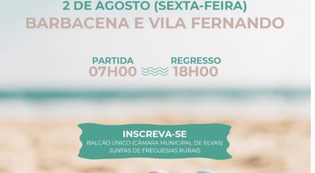 A Câmara Municipal de Elvas volta a organizar as habituais viagens à praia
