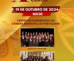 X Encontro Ibérico de Coros, dia 19 de outubro, a partir das 16h30, no Centro de Congressos da Câmara Municipal de Portalegre