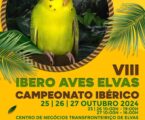 A oitava edição da Ibero Aves, organizada pela Associação Ornitológica de Elvas, decorre de sexta-feira a até domingo, 25 a 27 outubro, no Centro de Negócios Transfronteiriço de Elvas.