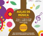 Campo Maior: Inscrições abertas para o Ano Letivo 2024/2025 do Projeto de Formação Artística de música.