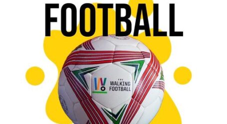 Demonstração de Walking Football, dia 27 de novembro, às 10h00, no Pavilhão Municipal de Portalegre.