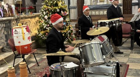 A Banda 14 de Janeiro realizou o seu Concerto de Natal este domingo, 22 de dezembro, na antiga Sé de Elvas
