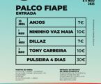 O Município de Estremoz informa que os bilhetes diários para os concertos da FIAPE 2025, que decorre de 30 de abril a 4 de maio de 2025, estarão disponíveis a partir de segunda-feira, dia 14 de abril
