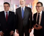 Presidente do Município, Luís Rosinha, marcou presença em Badajoz na entrega do Prémio Princesa de Girona Investigación, onde também esteve o Rei de Espanha, Felipe VI.