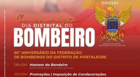 Sousel recebe o Dia Distrital do Bombeiro