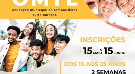 A Câmara Municipal de Elvas vai abrir inscrições para o programa de Ocupação Municipal de Tempos Livres (OMTL)