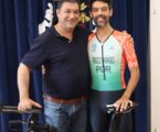 Vasco Damásio recebido na Câmara Municipal de Sousel antes de Prova Mundial