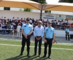 A equipa cinotécnica da Polícia de Segurança Pública realizou na manhã desta quarta-feira, dia 4, uma demonstração com os cães que integram a unidade