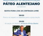 A Câmara Municipal de Elvas vai realizar um espetáculo com o fadista António Pinto Basto, na próxima sexta-feira, dia 20, no Páteo Alentejano na Terrugem