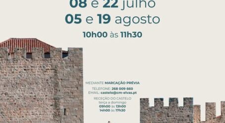 As férias de Verão vão ser mais animadas no Castelo de Elvas, com atividades para os mais jovens