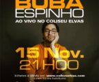O cantor alentejano Buba Espinho subirá ao palco do Coliseu Comendador Rondão Almeida