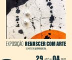 A Casa da Cultura acolhe a partir de 29 de agosto e até 4 de outubro a exposição “Renascer com Arte”, do artista elvense, Quim Moreira