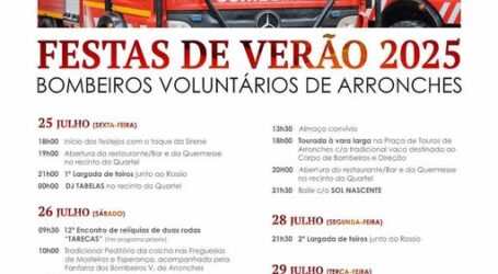 FESTAS DE VERÃO DOS BOMBEIROS VOLUNTÁRIOS DE ARRONCHES