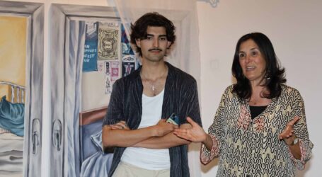 André Rabaço, jovem artista pontessorense, tem, mais uma vez, a sua obra exposta no Centro de Artes e Cultura de Ponte de Sor.