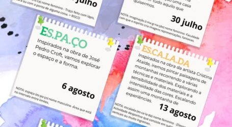 O Museu de Arte Contemporânea de Elvas (MACE) vai promover as Oficinas de Verão, ao longo dos meses de julho e agosto, para o público infantil.
