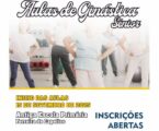 Aulas de Ginástica Sénior inscrições abertas no Balcão Único de Alandroal, Terena e Santiago Maior