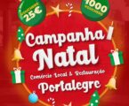A Câmara Municipal de Portalegre promove, de 1 de dezembro de 2025 a 1 de janeiro de 2026, a “Campanha de Natal no Comércio Local & Restauração”