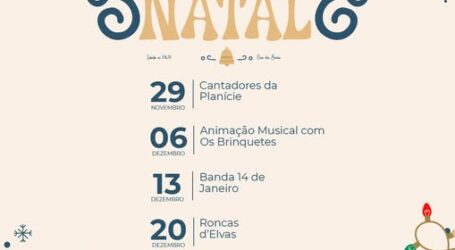 O Mercado de Natal, promovido pela Câmara Municipal de Elvas e integrado na iniciativa Elvas Cidade Natal, vai decorrer no Mercado Municipal da Casa das Barcas até 3 de janeiro