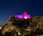 O Castelo de Marvão iluminou-se de roxo para assinalar, simbolicamente, o Dia Mundial da Prematuridade
