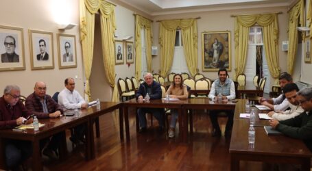 O presidente da Câmara Municipal de Elvas deu início  no salão nobre dos Paços do Concelho, às reuniões de coordenação com as Juntas de Freguesia do Concelho